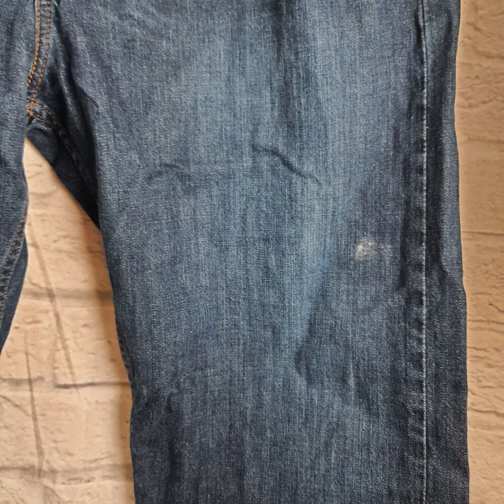 Levi's 569 Loose Straight Leg Jeans Men's Size 38x30 Blue Denim Relaxed Fit